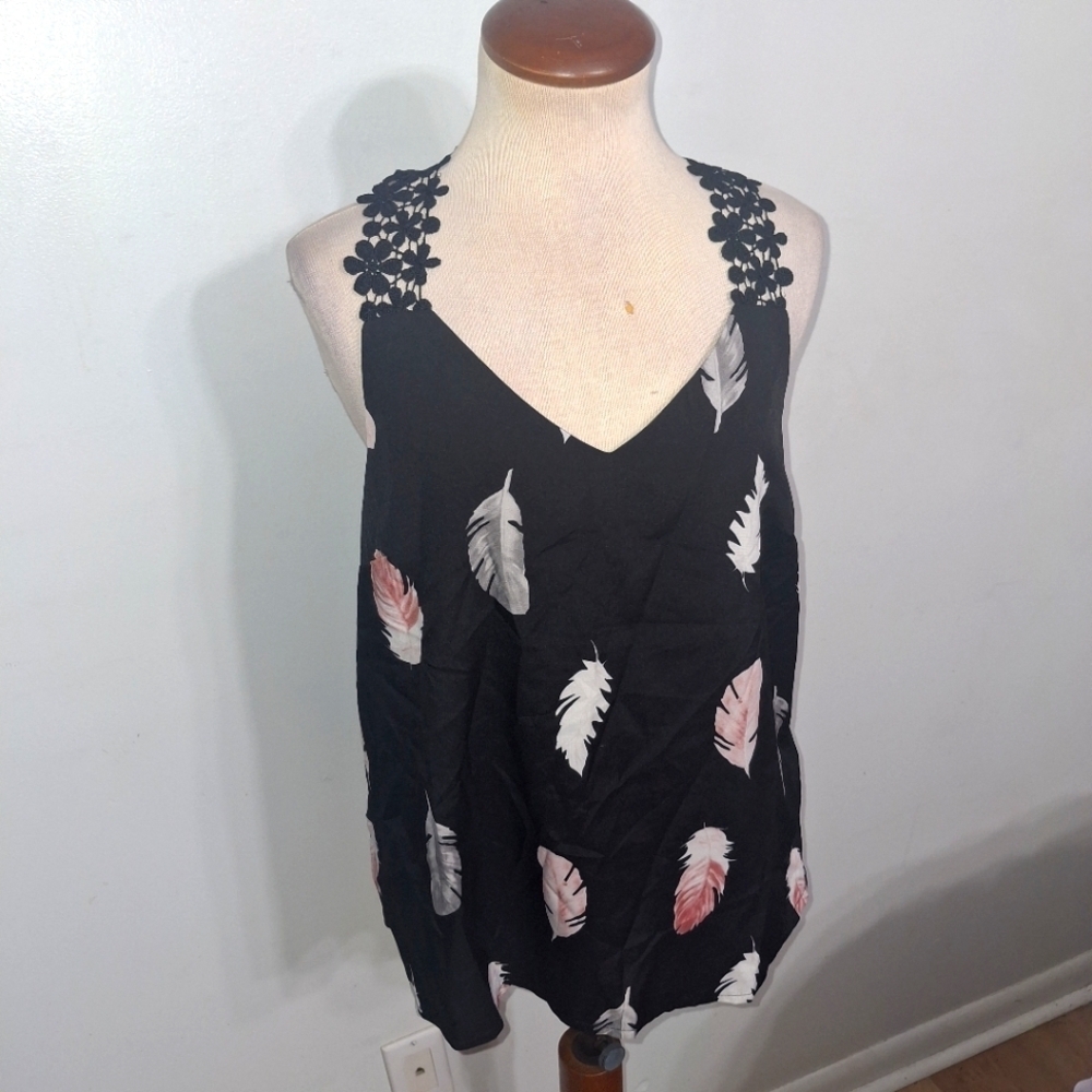Shein - Sleeveless Blouse- W Sz Large 8-10